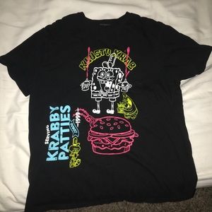 retro spongebob shirt worn twice.